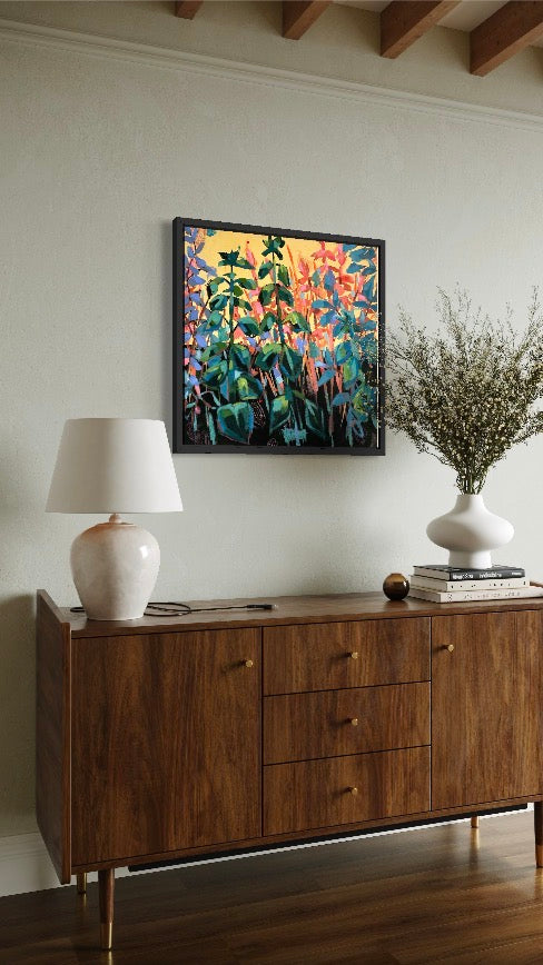 Original Painting: Moss Garden